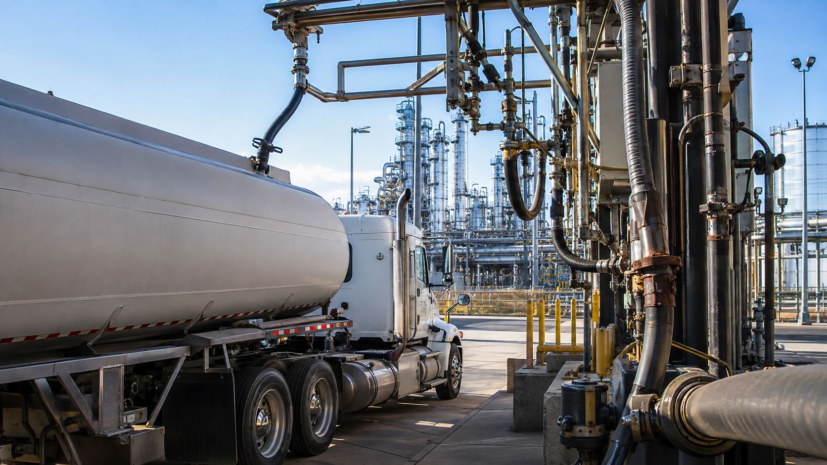 Bitumen tanker dispatch